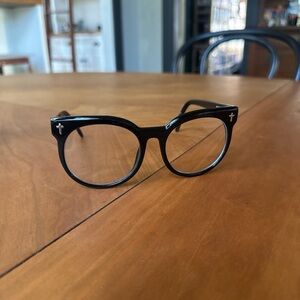 Valley Leeches Glossy Black Glasses